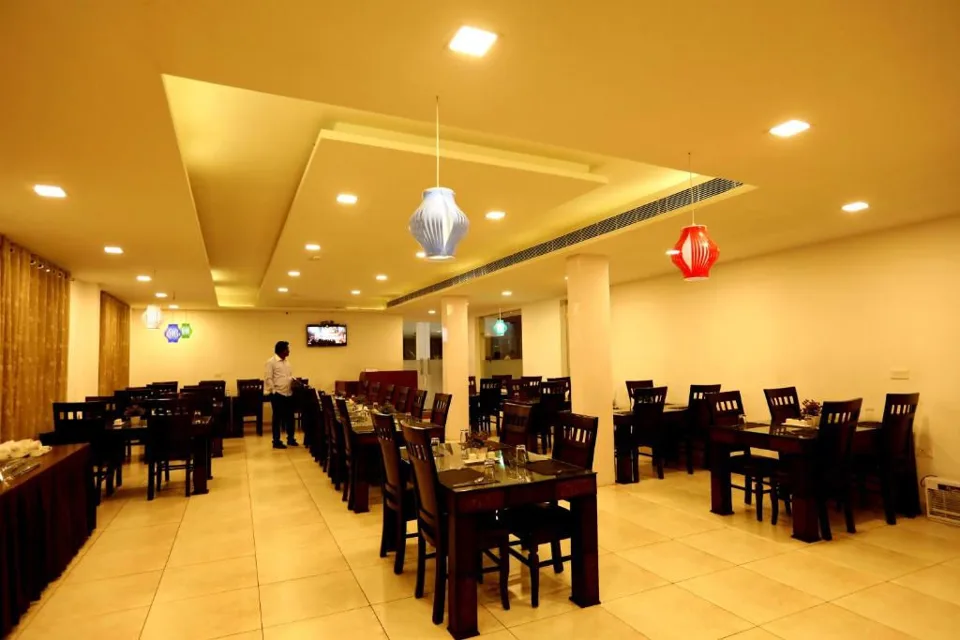 Dining hall at the Q Multi-Cuisine Restaurant