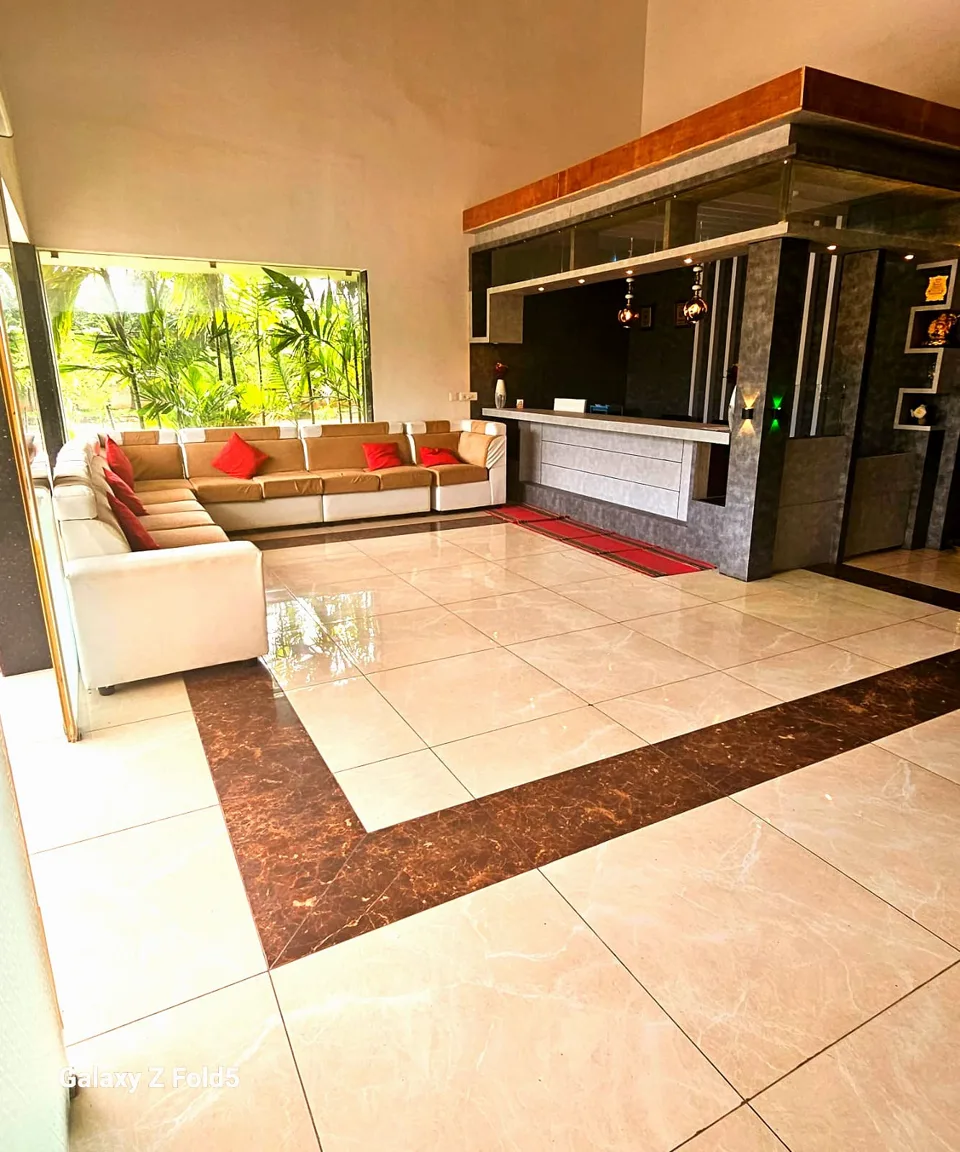 Reception and lobby